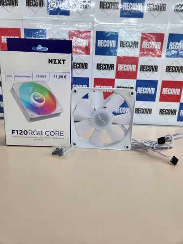 Ventilador RGB 120 mm montado en hub NZXT F120 RGB Core - RF-C12SF-W1